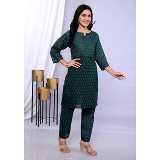 New Women KurtaKraze Kurti With Pent Set 2025 at ShopCircuit | ONDC