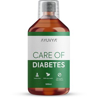                       Ayuvya Care of Diabetes Juice Remedy to Maintain Blood Sugar Levels  Helps Improve Insulin Production a                                              