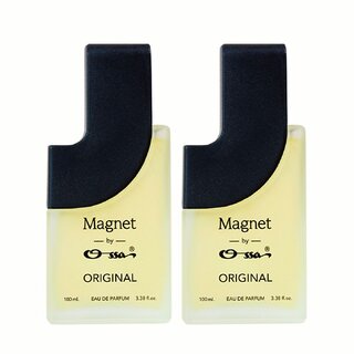 Ossa Magnet Original Unisex EDP Long Lasting Fragrance Premium Perfume Combo For Men Women (Pack of 2) Ossa Magnet Original Unisex EDP Long Lasting Fragrance Premium Perfume Combo For Men Women (Pack of 2)