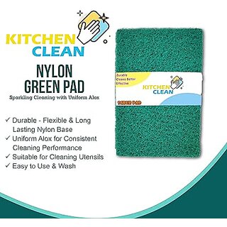                       Pack of 10 - Multipurpose Cleaning Scrubber Pad for Kitchen, Dishes, Bathroom.                                              