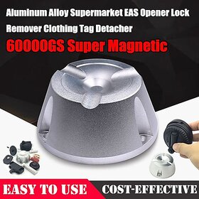 Newest Supermarket Magnet Security Protection Universal Supermarket EAS Detacher Opener Super Magnet Anti-theft Remover Golf Tag Detacher (60000GS-Newest Upgrade)