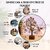 Crystal Divine Tiger Eyes Crystal Tree Handmade Home Decor Items Crystal Bonsai Tree Showpiece for Home Decor Vastu Gift