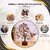 Crystal Divine Tiger Eyes Crystal Tree Handmade Home Decor Items Crystal Bonsai Tree Showpiece for Home Decor Vastu Gift