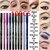 1/2/5/10 pcs Long Lasting Waterproof Colourful Eyeliner Pencil Pearl Light Eye Shadow Eyeliner Crayon Fashion Eye Makeup Cosmetics(10colors) (VGHU_10PCS(ASShown) )