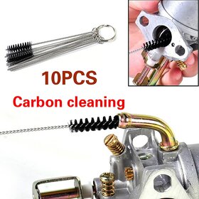 Carburetor Carbon Dirt Jet Remove Set 10 pcs Cleaning Needles 5 pcs Brushes Tool Kits car Accessories