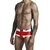 Canada UK USA Flag Swimming Trunks For Men Swimwear Mens Swim Shorts Boxer Briefs Beach Swimsuits Bathing Suit Man (UK-L)