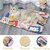 Waterproof Pet Cat Litter Mat EVA Double-Layer Cat Litter Trapping High Elasticity Honeycomb Sifting Sanitary Pet Mat Products For Cats Accessories(With Mat?1 Set ?No Mat?1 PCS?Only Cat Litter Mat) (Black, 30*45 NO MAT)