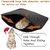 Waterproof Pet Cat Litter Mat EVA Double-Layer Cat Litter Trapping High Elasticity Honeycomb Sifting Sanitary Pet Mat Products For Cats Accessories(With Mat?1 Set ?No Mat?1 PCS?Only Cat Litter Mat) (Black, 30*45 NO MAT)