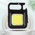 1pc Mini Flashlight Rechargeable Glare COB Keychain Light USB Charging Emergency Lamps LED Work Light Portable Outdoor Camping Light (1PCS 2000LM)