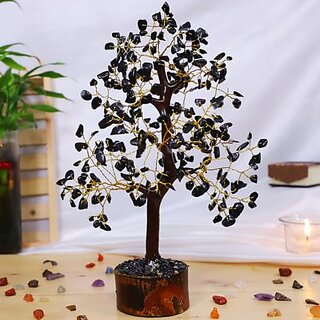 Crystal Divine Black Tourmaline Chips Crystal Tree Handmade Natural Gemstone Tree for Protection and Energy Cleansing Cr Crystal Divine Black Tourmaline Chips Crystal Tree Handmade Natural Gemstone Tree for Protection and Energy Cleansing Cr