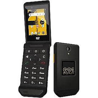                       Cat S22 Flip 16GB Touchscreen, Android 11, IP68 Water Resistant, 4G LTE, Rugged Feature Mobile Phone                                              