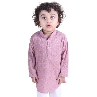 Kid Kupboard Cotton Baby Boys Kurta and Pyjama Set, Multicolor, Full-Sleeves, 3-4 Years KIDS6786 Kid Kupboard Cotton Baby Boys Kurta and Pyjama Set, Multicolor, Full-Sleeves, 3-4 Years KIDS6786