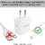 Digimate (DG-ADP-1004) 20W Charger with Lightning Cable Compatible with iPhone 14/14Plus/14Pro/14Promax 13/13Pro/13Promax (White)