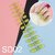 XS Short-Square 5 Sets Same Colors or Mixed Color Press-on Nail Set Nail Adhesive NOT Included 24 Pcs/Set Full Cover (SD05 5 Sets)