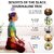 Crystal Divine Black Tourmaline Chips Crystal Tree Handmade Natural Gemstone Tree for Protection and Energy Cleansing Cr