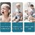 (Pack of 2) Toothbrush for Kids with U Shaped Silicone Brush Head for 360 Degree Cleaning Suitable For 2-6 Years, Manual, Heart Design, Multicolor