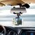 360 Degree Rotation Rearview Mirror Phone Holder Mobile Stand Mount Adjustable Arm & Angle Cradles Tabletop Phone Stand for Desk Car Vehicles Cell Phone Automobile