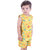 Kid Kupboard Cotton Baby Boys T-Shirt and Short Set, Yellow, Sleeveless, 3-4 Years KIDS6784