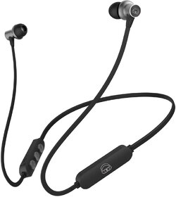 EKKO Unplug N02 Neckband with Super Sound Heavy Bass, Playback time Upto 15 Hours, TwinConnect, Siri  Google Assistant Activate (Black)
