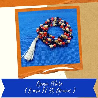                       VSP VASTU SAMADHAN - 253 Gunja Mala for Chanting, Meditation, Positive Energy and Enhance Physical and Mental Strength                                              