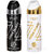 Ossa Black Body Spray 200ml And Ossa White BodySpray 200ml Combo of Deodorant For Men And Women (Pack of 2)