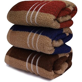                       Pva Hand Towel Pack Of 03 Pcs Multicolor Cloth Napkins (3 Sheets)                                              