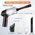 3 in 1 Portable Car Vacuum Cleaner with Blower | USB Rechargeable Wireless Handheld Car Vacuum Cleaner Traveling Camping ReusablePortableRechargeable (Vacuum with Blower) (1)