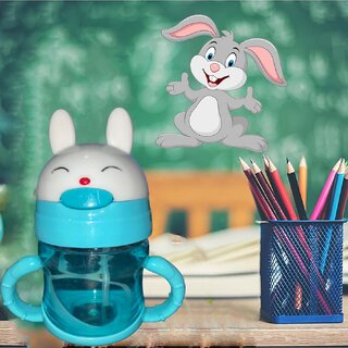 S.S.B Spill-Proof Baby Sipper Cup 400ml With Soft Straw Water Bottle for Drinking S.S.B Spill-Proof Baby Sipper Cup 400ml With Soft Straw Water Bottle for Drinking