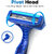 Letsshave Pro 3 Disposable Razor Kit - Three-Blade Disposable Shaving Razor (Pack Of 5)