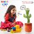 Green Dancing and Musical Cactus Toy  Interactive Fun for Kids and Adults (Green)