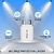 Digimate 20W travel adaptor with C2C Cable Compatible with Samsung(Charger & Cable, White)
