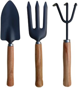 Minha Gardening Tools, Garden Tools, (Trowel, Hand Cultivator, Garden Fork), Home Gardening Tools