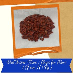 VSP VASTU SAMADHAN - 258 Red Jasper Stone / Chips ( Mars ) for Balancing Energy, Reducing Anxiety and Improving Focus