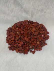 VSP VASTU SAMADHAN - 258 Red Jasper Stone / Chips ( Mars ) for Balancing Energy, Reducing Anxiety and Improving Focus