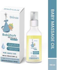 Skinaa Babysoft Baby Massage Oil Recommended For Nourishing And Strengthening Baby'S Skin 100ml