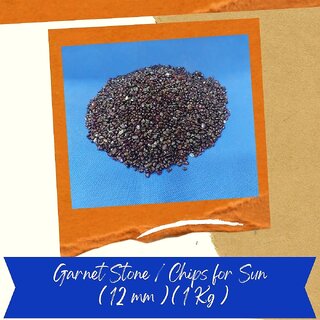 VSP VASTU SAMADHAN - 256 Garnet Stone / Chips ( Sun ) for Protection, Brings Success and Good Luck ( 12 mm ) ( 1 Kg ) VSP VASTU SAMADHAN - 256 Garnet Stone / Chips ( Sun ) for Protection, Brings Success and Good Luck ( 12 mm ) ( 1 Kg )