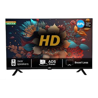                       BPL 80 cm (32 inches) HD Linux Lite Smart TV, 32H-E2304, Black                                              