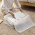 Minha Under bed blanket storage bag with zip lock,waterproof folding printed washable transparent blanket organizer bags