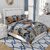 BEDZY Fleece Warm Winter Bedsheet with 2 Pillow Cover | Heavy Weight 300GSM Double Bed King Size Bedsheet Set | Wrinkle free, Ultra soft Fleece Bedsheet