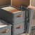Wardrobe Organizer For Clothes, Storage Basket with Lid Dustproof Organisers Storage Box with Metal frame Clothes Cover
