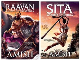 Ramachandra Series Raavan  Sita English Paperback (Set Of 2 Books)