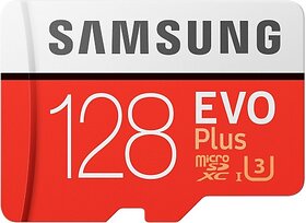 Samsung Evo Plus 128 Gb Sd Card Class 10 100 Mbs Memory Cardwith Adapter