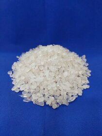 VSP VASTU SAMADHAN - 264 Clear Crystal Stone / Chips ( Centre ) for Promote Emotional Balance, Mental Clarity ( 12 mm )