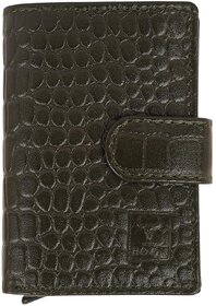 WILD HOOK Mens Card Swipe Wallet with RFID Blocking