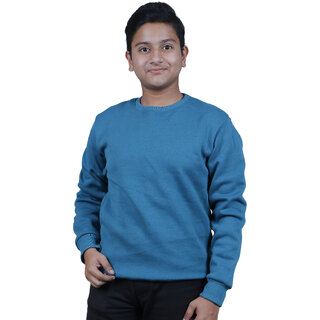                       Kid Kupboard Cotton Boys Sweatshirt, Navy Blue, Full-Sleeves, 12-13 Years KIDS6864                                              