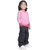 Kid Kupboard Cotton Girls Sweatshirt, Light Pink, Full-Sleeves, 5-6 Years KIDS6867