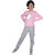 Kid Kupboard Cotton Girls Sweatshirt, Light Pink, Full-Sleeves, 8-9 Years KIDS6871