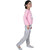 Kid Kupboard Cotton Girls Sweatshirt, Light Pink, Full-Sleeves, 8-9 Years KIDS6871