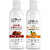 Globus Naturals Body Lotion Combo Set of 2 Kesar Chandan  Vitamin C Body Lotion For NonGreasy Lightweight Body Moisturizer for Women  Men  All Skin Types