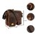 WILD HOOK Genuine Leather Messenger Bag